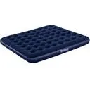 Bestway Luchtbed King 203x183x22 cm, flocked, blauw