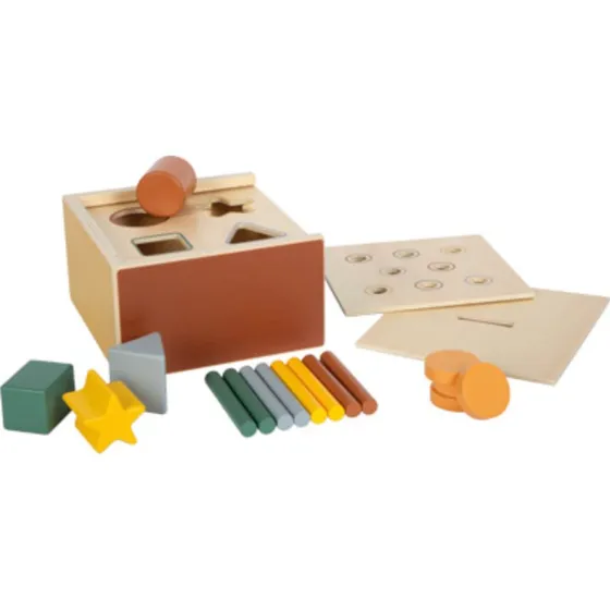 Small Foot Vormen Sorteerder - Montessori Houten Steekdoos