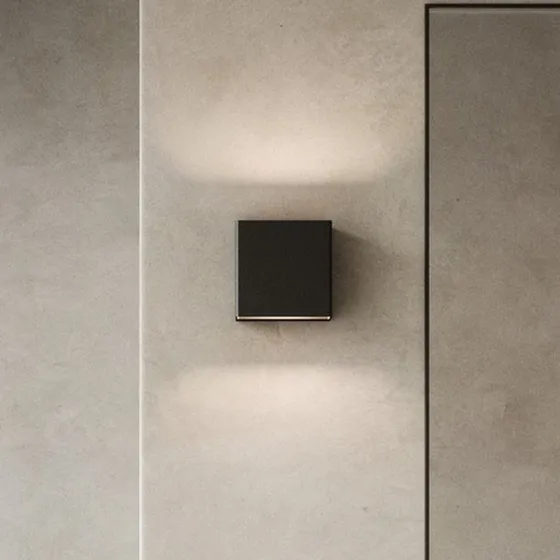 Nordlux Turn Wandlamp Zwart - LED - 360° Draaibare Schaduw