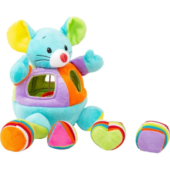 Small Foot Vormenstoof Muis Pluche 5dlg