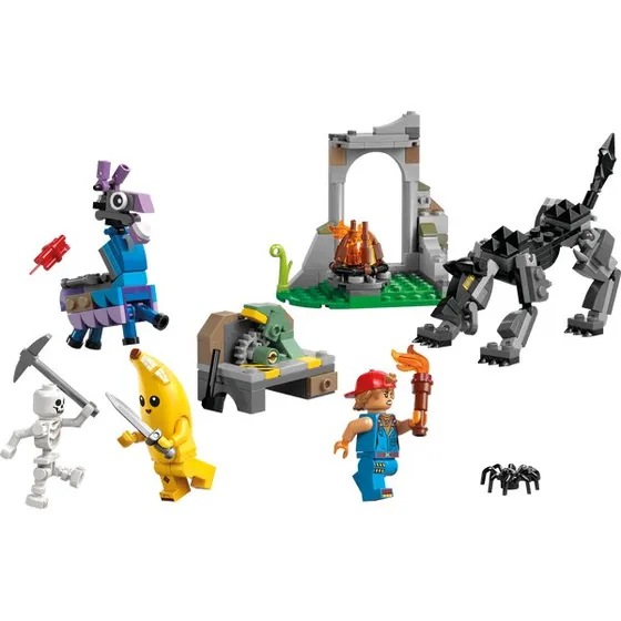 LEGO Fortnite 77075 Peely en Sparkplugs Kamp