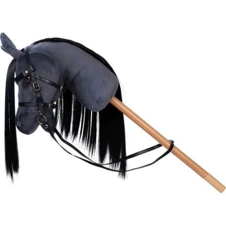 byASTRUP Stokpaard Blaze Grijs/Zwart 71x30 cm