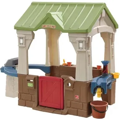 Step2 Great Outdoors Speelhuis Bruin/Groen