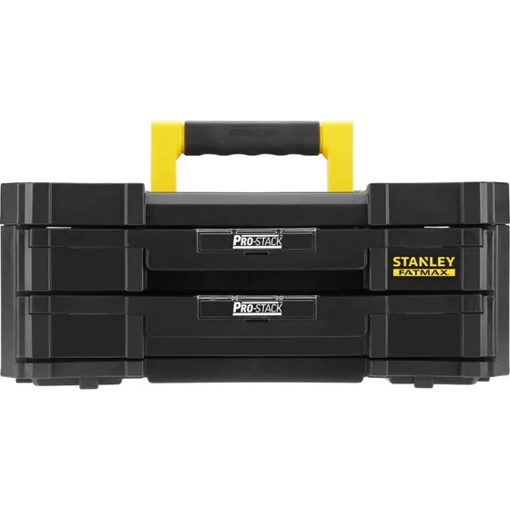Stanley Fatmax TStak IV 8L Gereedschapskoffer met 2 Ondiepe Lades