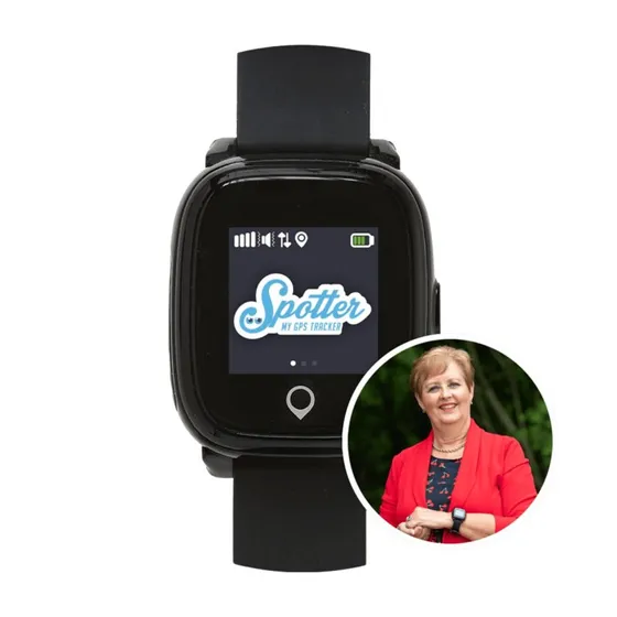 Spotter GPS Watch SPW-B1701 Zwart