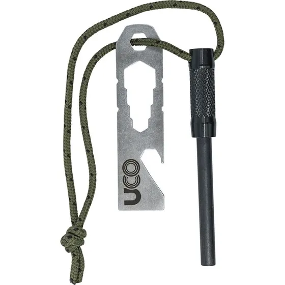UCO Survival Fire Striker Zwart