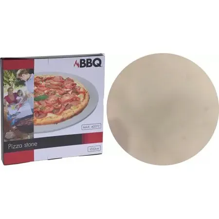 Barbecue Pizzasteen Ø33cm - Aardewerk tot 600°C