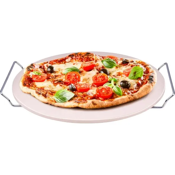 Alpina Pizzasteen Ø33 cm voor Oven & BBQ