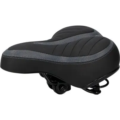 Dunlop Fietszadel Gel 26 x 23 cm, Zwart