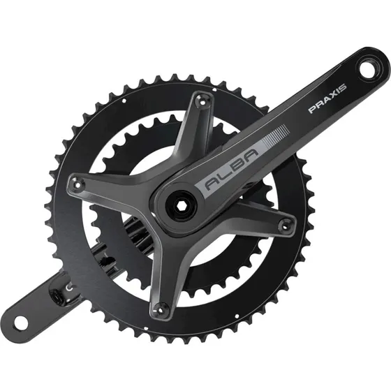 Praxis Alba M30 Crankstel 172,5mm 50/34T Zwart 10/12V