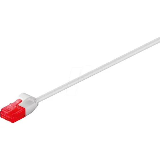 Cat6 Slim Netwerkkabel 0,5 m Grijs 100% Koper