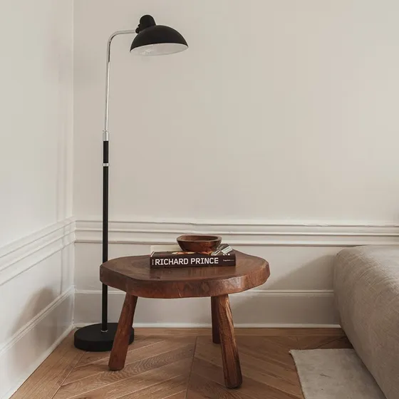 Fritz Hansen Kaiser Idell 6580 Luxus Vloerlamp - Mat Zwart