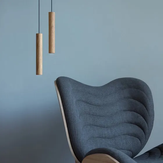 UMAGE Chimes Hanglamp - Eikenhout - Modern Design