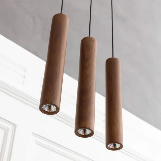 UMAGE Chimes Hanglamp - Donker Eikenhout
