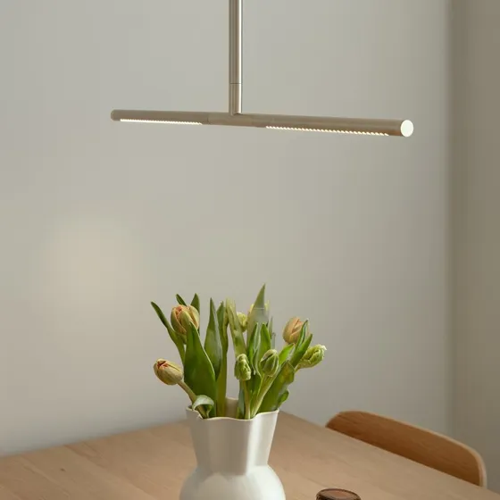 UMAGE Omni LED hanglamp, messing, 74 cm