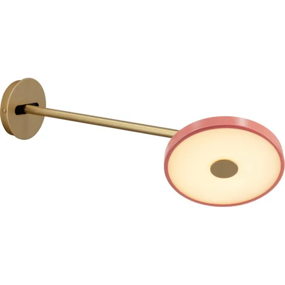 UMAGE LED wandlamp Asteria Long, rosé/messing