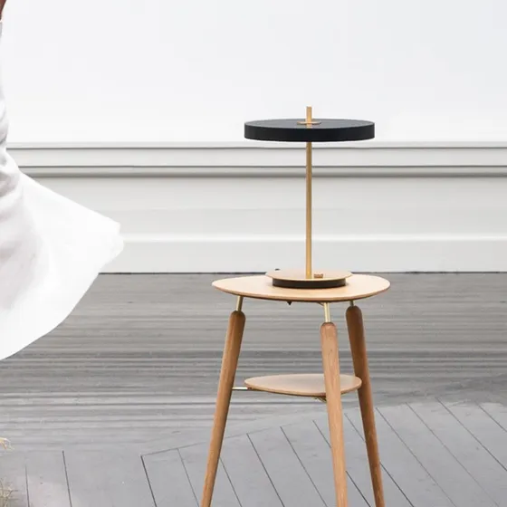 UMAGE Asteria Table LED Tafellamp - Zwart/Messing