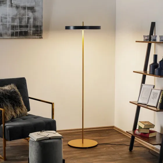 UMAGE Asteria Floor LED Vloerlamp - Antraciet - Dimbaar