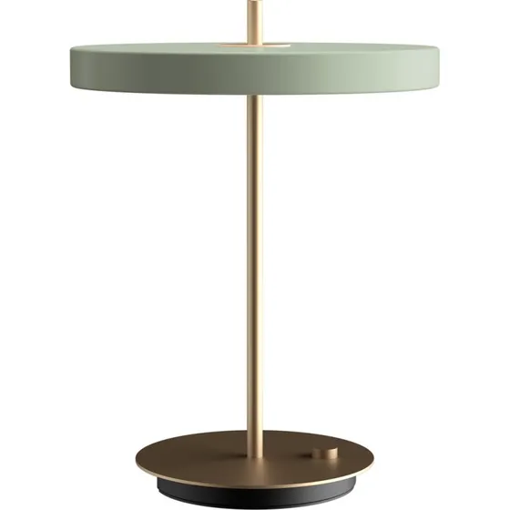 UMAGE Asteria Table LED Tafellamp - Lichtgroen/Messing