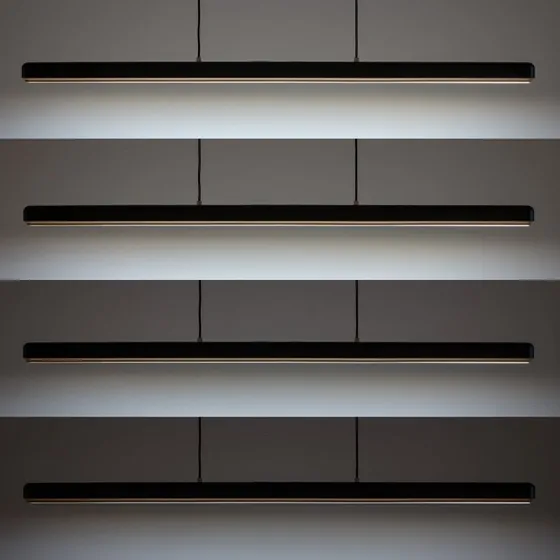 UMAGE Hazel Branch LED Hanglamp - Zwart/Staal - 150 cm