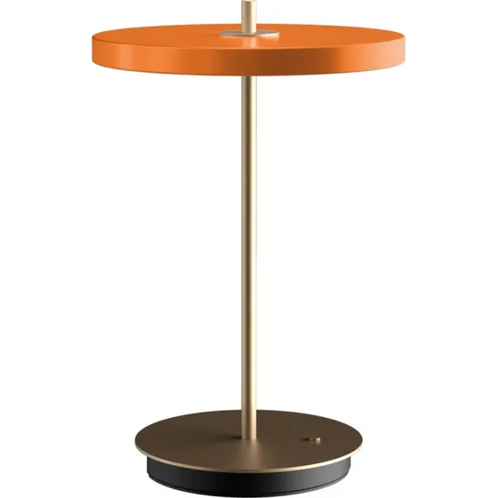 UMAGE Asteria Move LED tafellamp - Oranje/Messing - 31 cm
