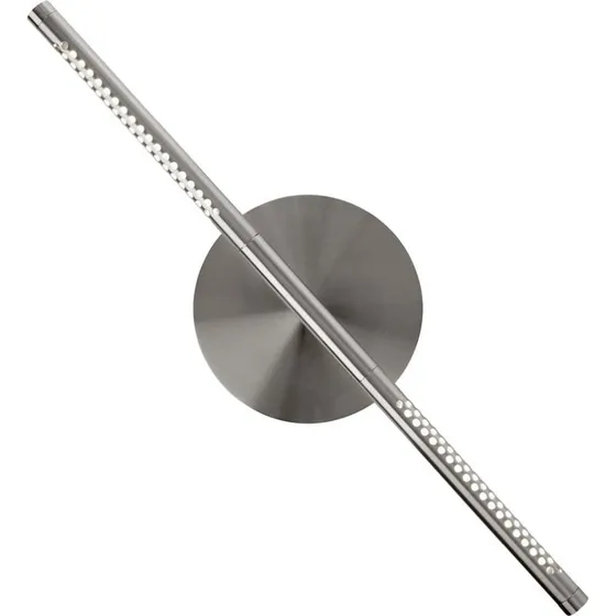 UMAGE LED wandlamp Omni, staalkleur, 54 cm, 2-lamps