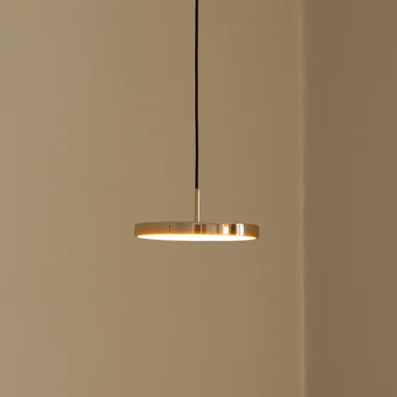 UMAGE Asteria Micro LED hanglamp - Gepolijst Messing - 15 cm