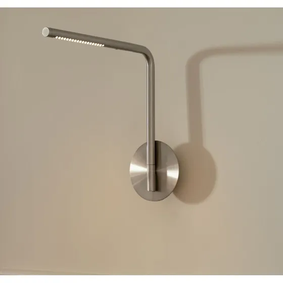 UMAGE Omni Pivot LED wandlamp - Staalkleurig - Dimbaar