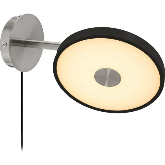 UMAGE Asteria Short LED Wandlamp - Zwart - Staal