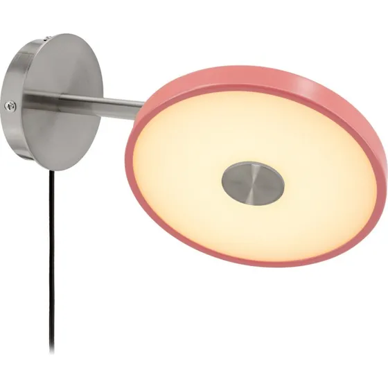 UMAGE Asteria Short LED Wandlamp - Roze - Staal