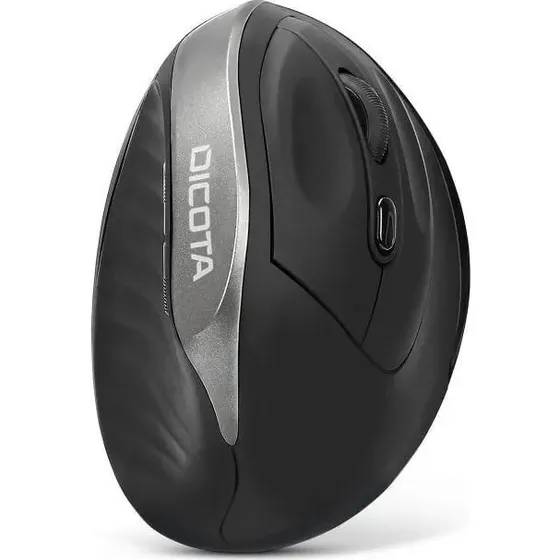 DICOTA D31981 Rechtshandige Bluetooth Muis 1600 DPI Zwart