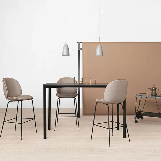 Gubi Gräshoppa hanglamp - Blauw-grijs - Design