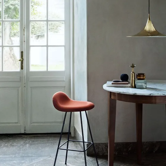 Gubi Semi Hanglamp Ø60 - Geel Koper/Messing