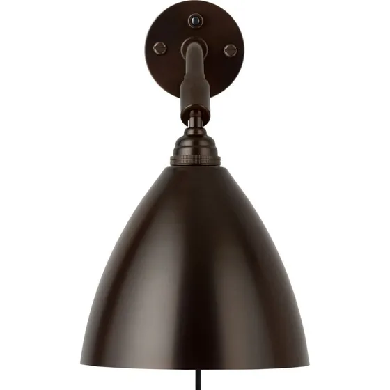 Gubi Bestlite BL7 Wandlamp - Zwart Messing - Ø 16 cm