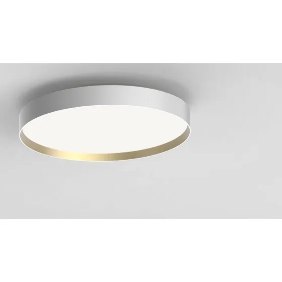 Loom Design Lucia LED Plafondlamp - Wit/Goud - Ø 45 cm