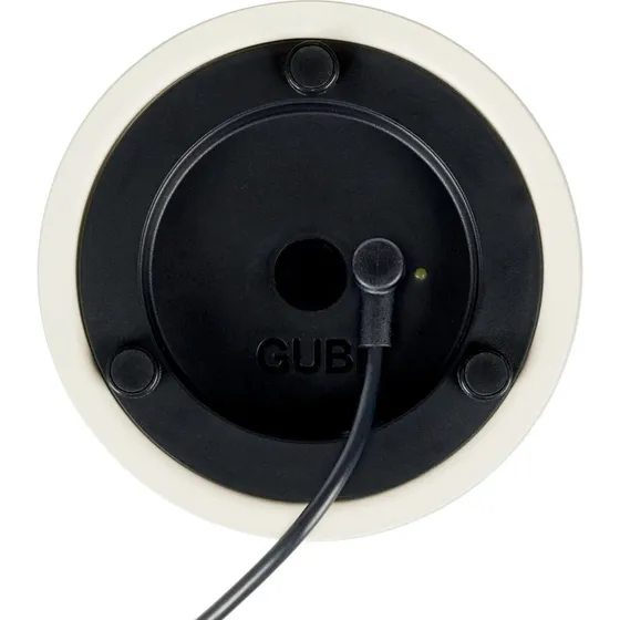 Gubi Obello LED Tafellamp - Mat Glas - IP44 - Wit/Opaal