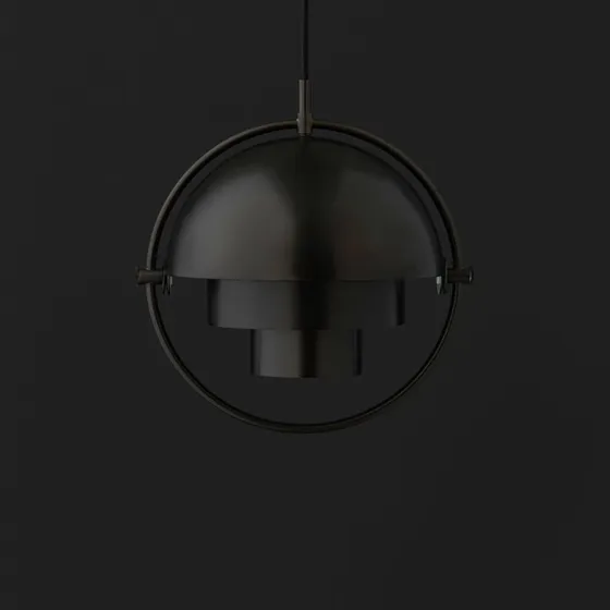 Gubi Lite Hanglamp - Ø 36 cm - Zwart