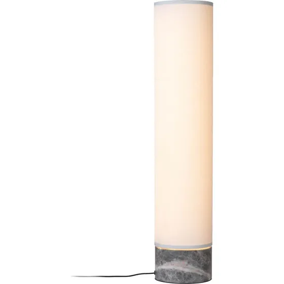 Gubi Unbound LED Vloerlamp - Marmer & Wit Linnen - 80 cm
