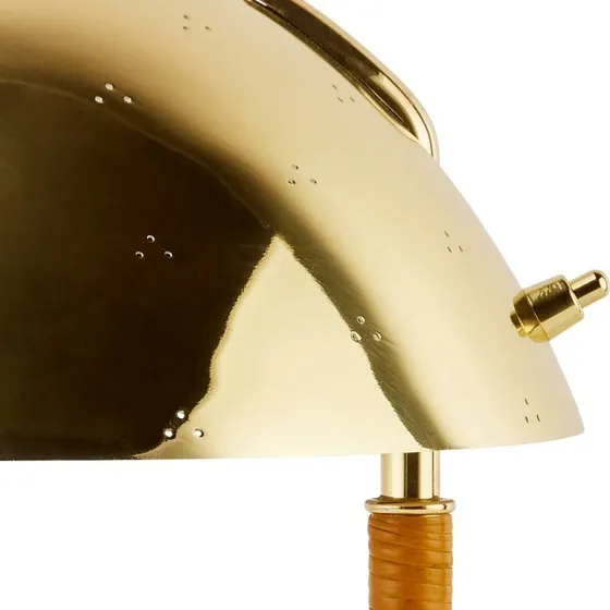Gubi Tafellamp 9209 - Messing & Rotan - Design Lamp
