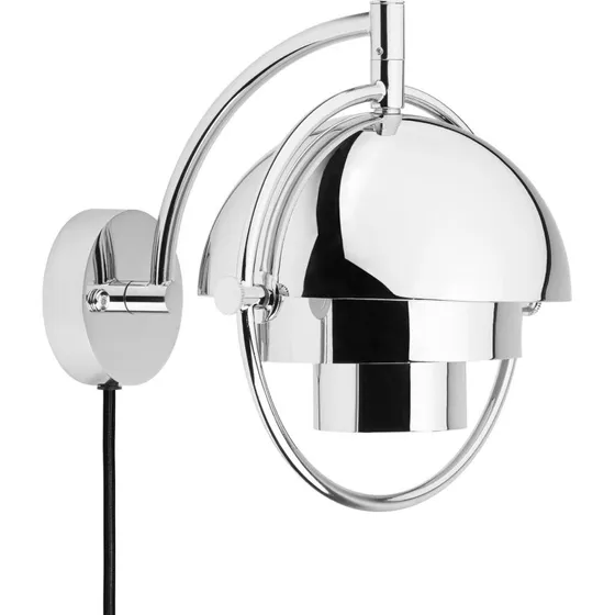 Gubi Multi-Lite wandlamp, chroom, G9