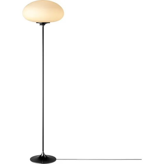Gubi Stemlite Vloerlamp - Zwart-chroom - 150 cm - Dimbaar