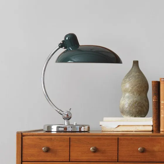 Fritz Hansen Kaiser Idell 6631-T Luxus Tafellamp - Glans Groen