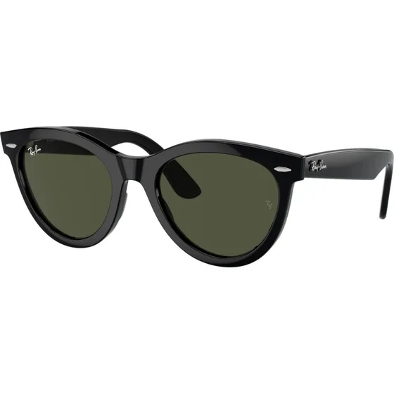 Ray-Ban 0RB2241 zwart acetaat met groene glazen 51/21