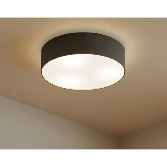 Lindby Sebatin Plafondlamp - Grijs - Ø 40 cm