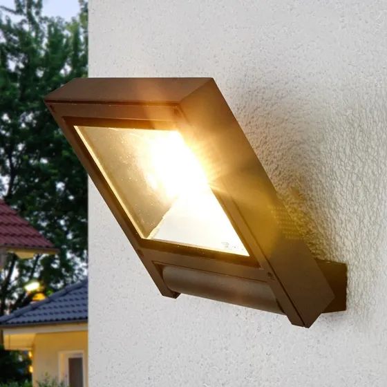 Lucande Maica LED Buitenlamp - Antraciet - Draaibaar - IP65