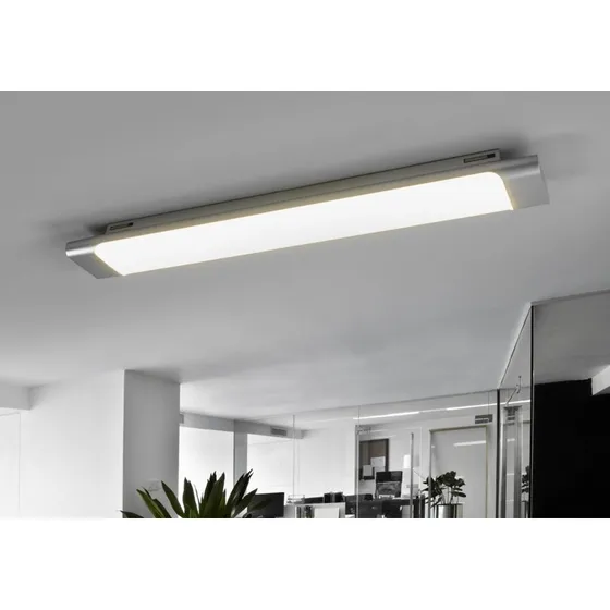 Arcchio Vinca LED plafondlamp - 60 cm - Zilver/Grijs