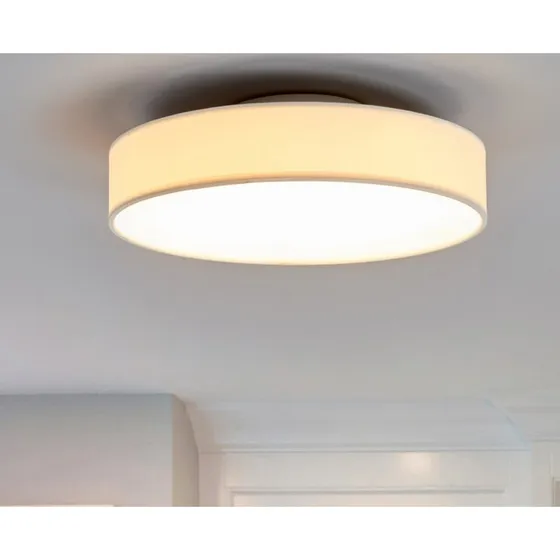 Lindby Saira LED Plafondlamp - Wit - 30 cm