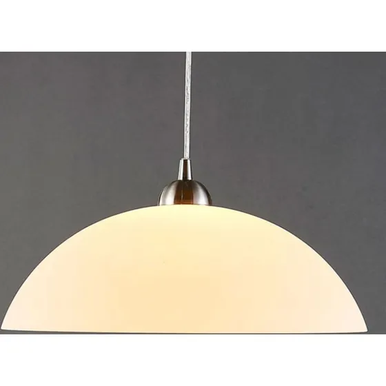 Lindby Valeria Hanglamp - Wit Glas - Ø 40 cm