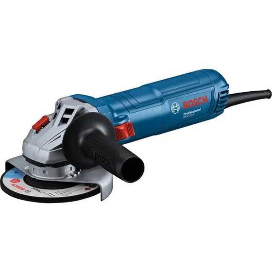Bosch GWS 12-125 Haakse Slijpmachine in doos met SDS Click