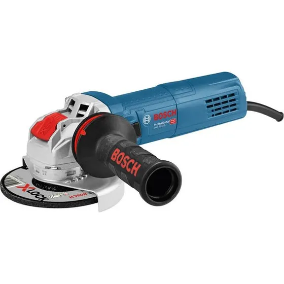 Bosch GWX 9-115 S Haakse Slijpmachine 900W X-LOCK + Koffer